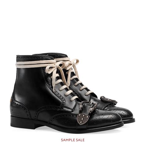 Gucci queercore brogue boots